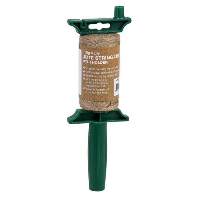 Jute-opbindssnor med rulle 100 g - Blomsterverden
